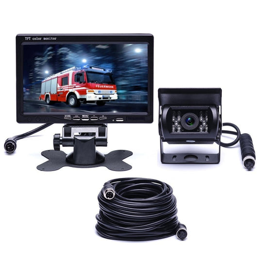 F0505 7 inch HD Car 18 IR LEDs Backup Camera Rearview Mirror Monitor, with 10m Cable ÎҵÄÉ̵ê