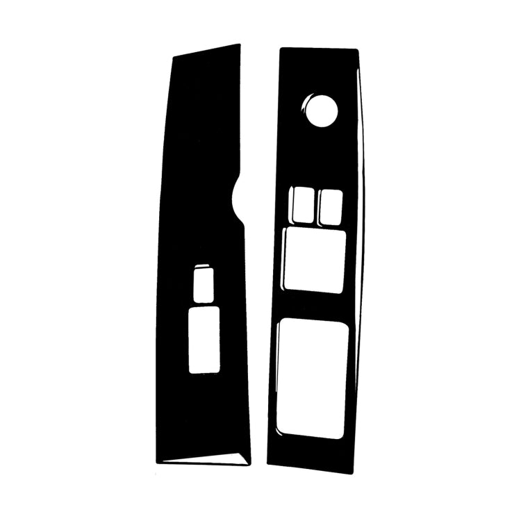 For Nissan 350Z 2003-2005 2pcs Car Window Lift Decorative Sticker, Right Drive ÎҵÄÉ̵ê