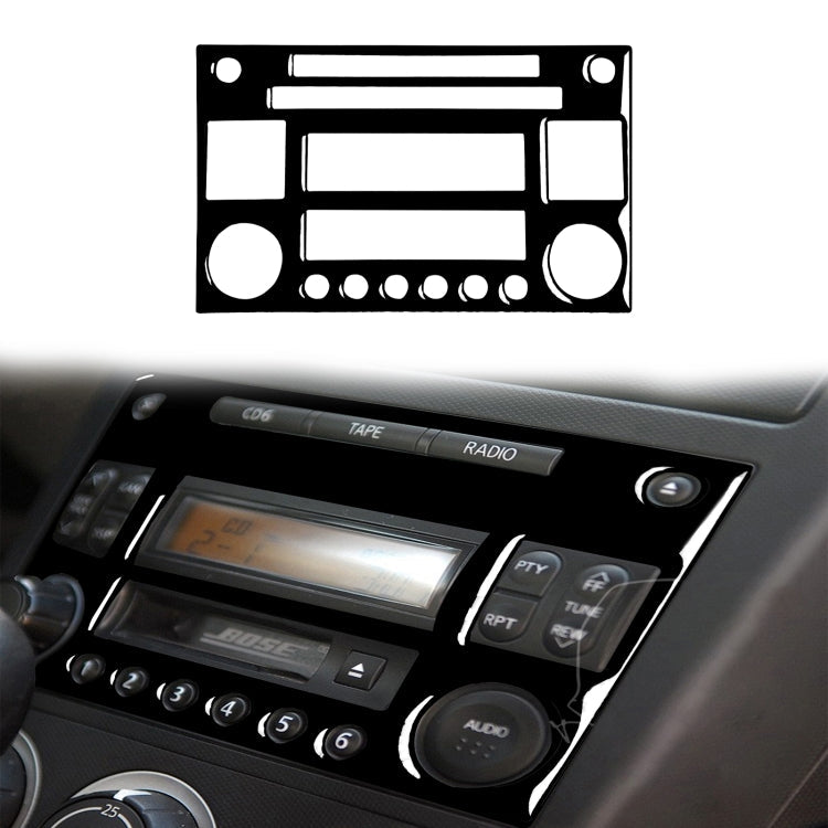 For Nissan 350Z 2003-2009 Car CD Radio Playback Panel Decorative Stickers, Left and Right Drive Universal ÎҵÄÉ̵ê