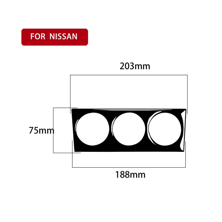 For Nissan 350Z 2003-2009 Car Air Conditioning Adjustment Decorative Stickers, Left and Right Drive Universal ÎҵÄÉ̵ê