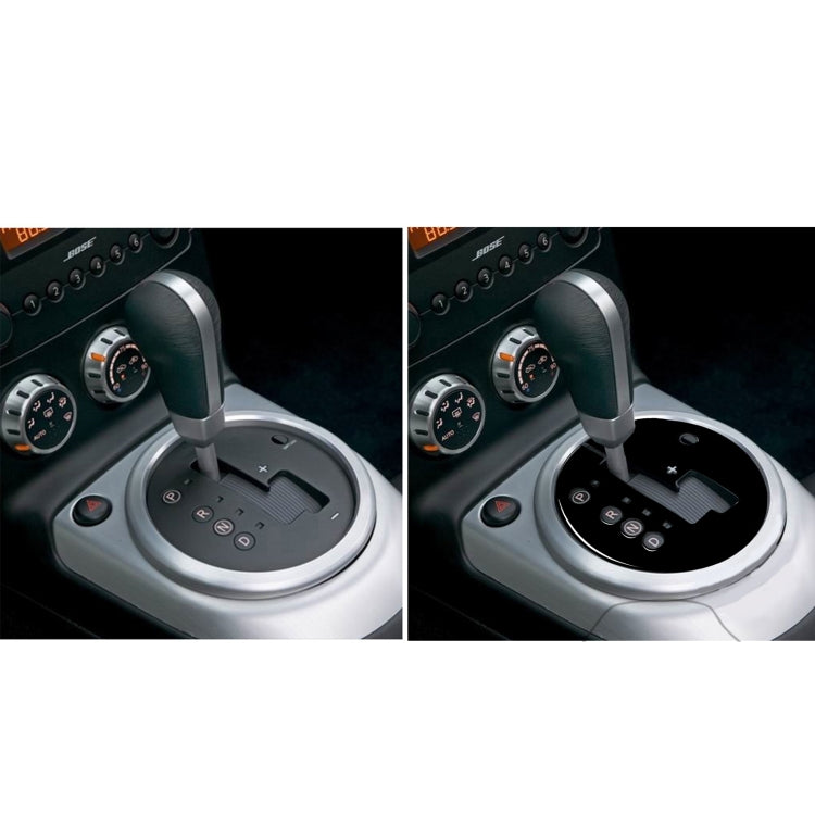 For Nissan 350Z 2003-2009 Car Gear Shift Automatic Transmission Panel Decorative Stickers, Left Drive ÎҵÄÉ̵ê