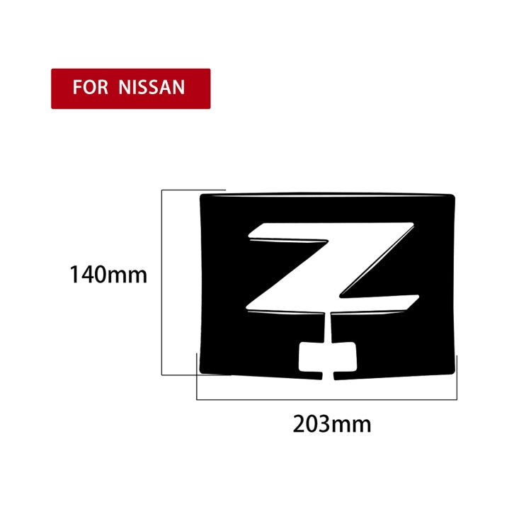 For Nissan 350Z 2003-2009 Car Navigation Cover Decorative Stickers, Left and Right Drive Universal ÎҵÄÉ̵ê