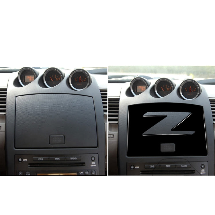 For Nissan 350Z 2003-2009 Car Navigation Cover Decorative Stickers, Left and Right Drive Universal ÎҵÄÉ̵ê