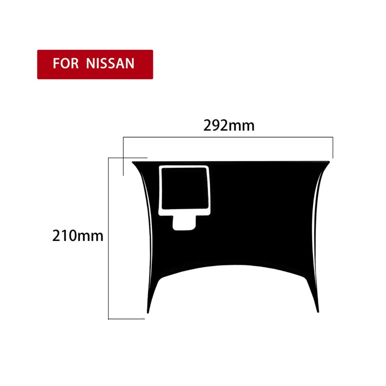 For Nissan 350Z 2003-2005 2pcs Car Rear Of Center Console Decorative Stickers, Left and Right Drive Universal ÎҵÄÉ̵ê