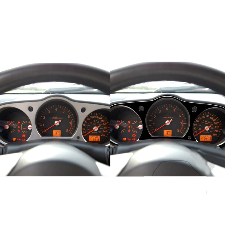 For Nissan 350Z 2003-2009 Car Speedometer Surround Decorative Stickers, Left and Right Drive Universal ÎҵÄÉ̵ê