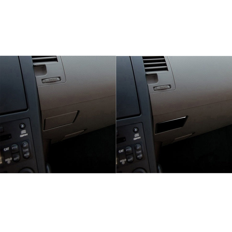 For Nissan 350Z 2003-2009 Car Co-pilot Storage Compartment Lock Decorative Stickers, Left Drive ÎҵÄÉ̵ê