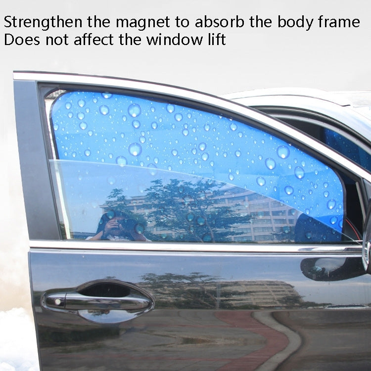 4 in 1 R-2938 Single-Layer Sun Protection Magnetic Car Curtain Vehicle Water Drop Sunshade-Reluova