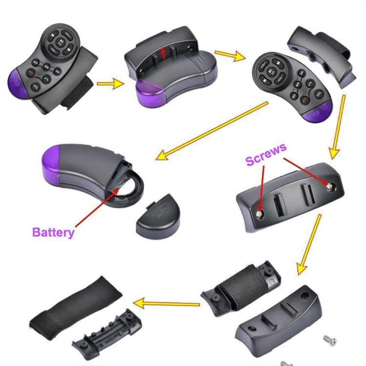 Car 11 Key Multimedia Steering Wheel Remote Controller ÎҵÄÉ̵ê