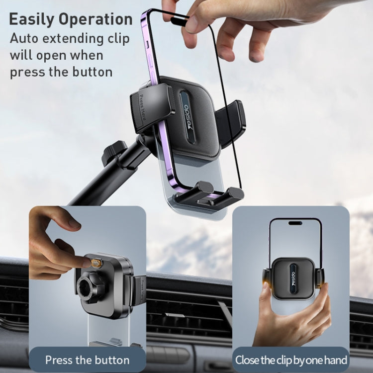 Yesido C261 Suction Cup Type Telescopic Car Phone Holder ÎҵÄÉ̵ê