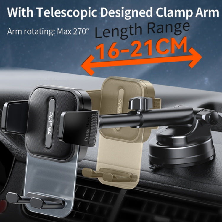 Yesido C261 Suction Cup Type Telescopic Car Phone Holder ÎҵÄÉ̵ê