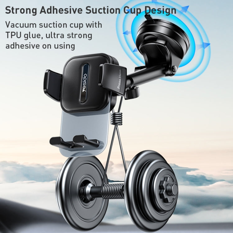 Yesido C261 Suction Cup Type Telescopic Car Phone Holder ÎҵÄÉ̵ê