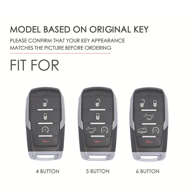 For Dodge Ram 4-button C161 Car Key Leather Protective Case ÎҵÄÉ̵ê