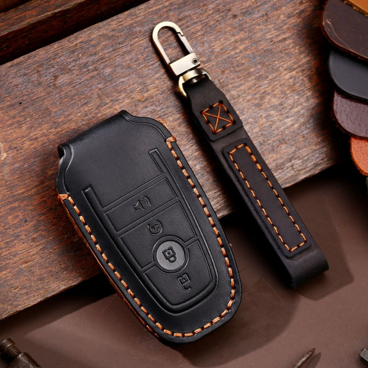 For Ford F-150 4-button C072 Car Key Leather Protective Case ÎҵÄÉ̵ê