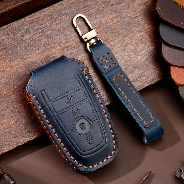 For Ford F-150 4-button C072 Car Key Leather Protective Case ÎҵÄÉ̵ê