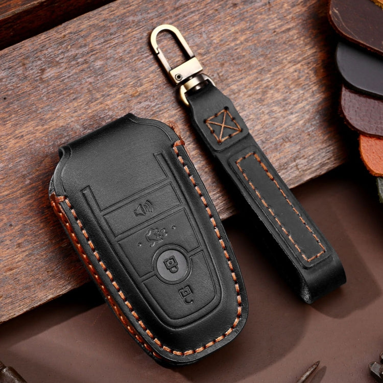 For Ford F-150 4-button C072/1 Car Key Leather Protective Case ÎҵÄÉ̵ê