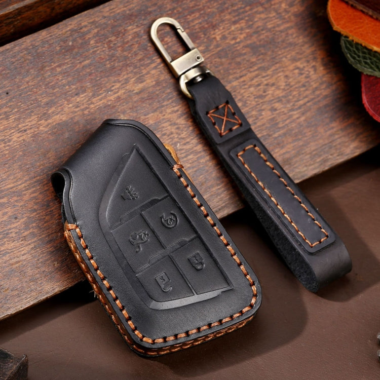 For Cadillac / CT5 / CT6 / XT6 C088 Car Key Leather Protective Case ÎҵÄÉ̵ê