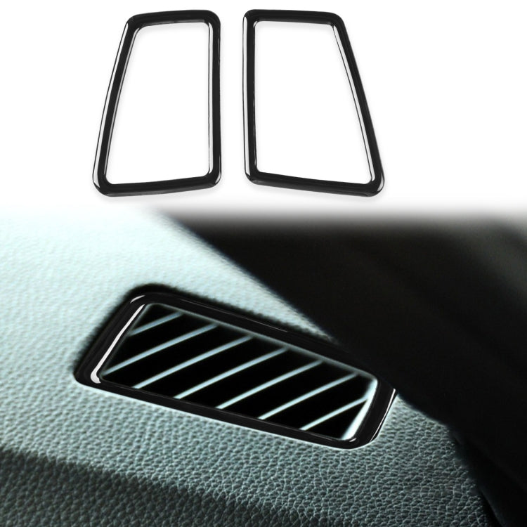 For BMW 3 Series E90 2005-2012 2pcs Car Instrument Air Outlet Frame Decorative Sticker, Left and Right Drive Universal ÎҵÄÉ̵ê