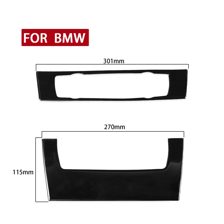 For BMW 3 Series E90/E92 2005-2012 Car Air Conditioner CD Control Panel High without Holes Decorative Sticker, Left and Right Drive Universal ÎҵÄÉ̵ê