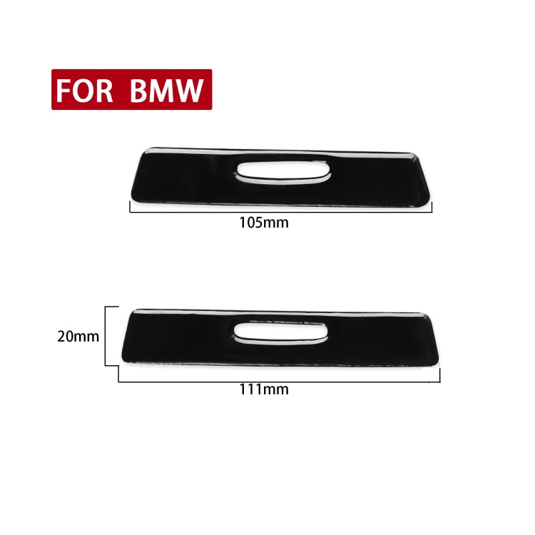 For BMW 3 Series E90 2005-2012 2pcs Car Cup Holder Decorative Sticker,  Left and Right Drive Universal ÎҵÄÉ̵ê