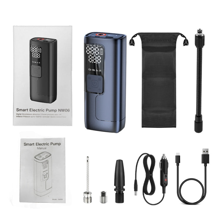 NW06 Multifunctional Portable Car Air Pump Wireless Electric Air Pump