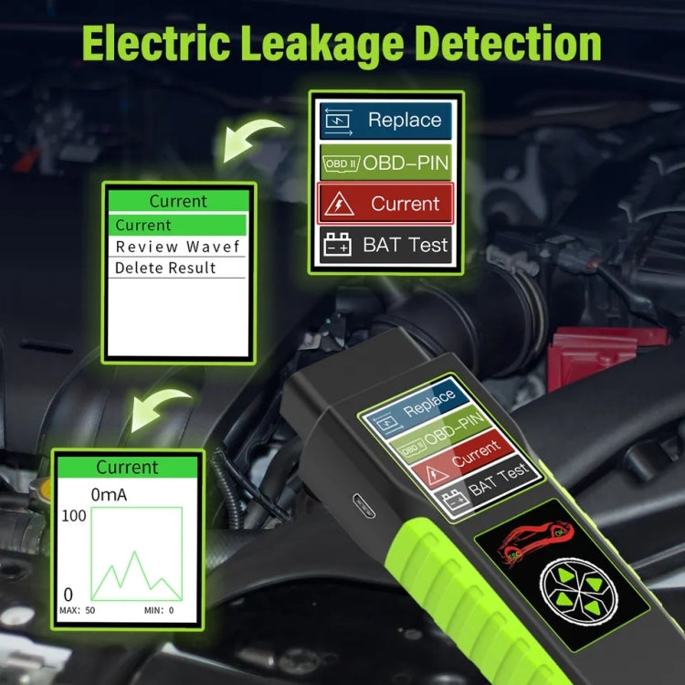 TopDiag BT400 4 in 1 Car Battery Intelligent Analyzer Diagnostic Instrument