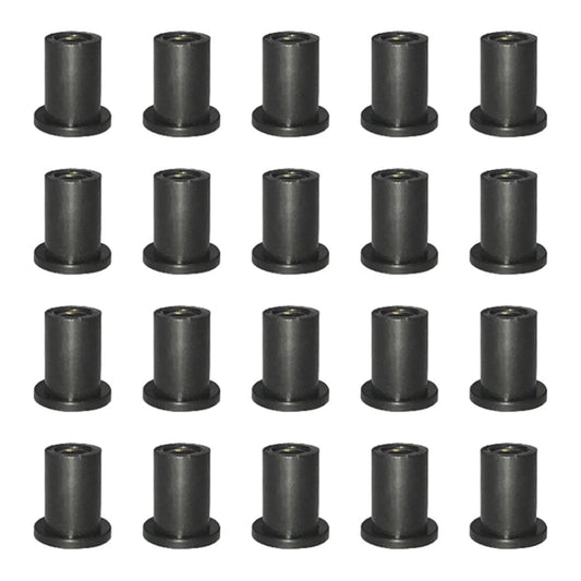 20 in 1 M4 Universal Motorcycle Windshield Brass Nuts