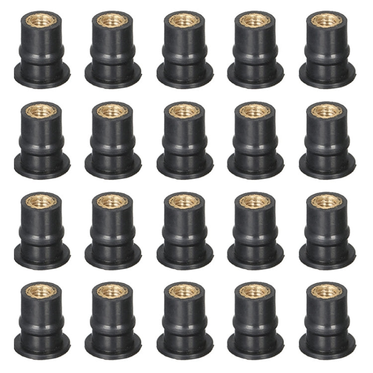 20 in 1 M5 Universal Motorcycle Windshield Brass Nuts-Reluova