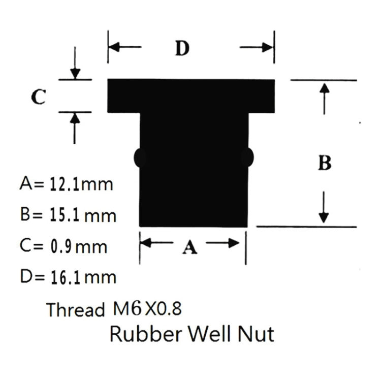 20 in 1 M6 Universal Motorcycle Windshield Brass Nuts-Reluova