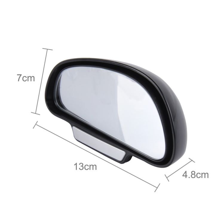 3R-091 Car Blind Spot Left Rear View Wide Angle Adjustable Mirror-Reluova