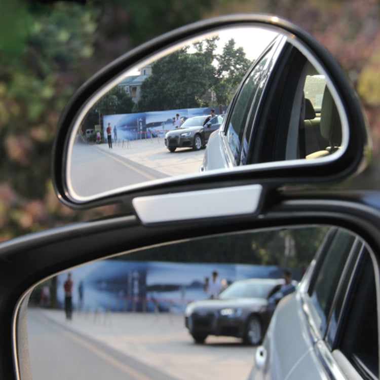 3R-091 Car Blind Spot Left Rear View Wide Angle Adjustable Mirror-Reluova