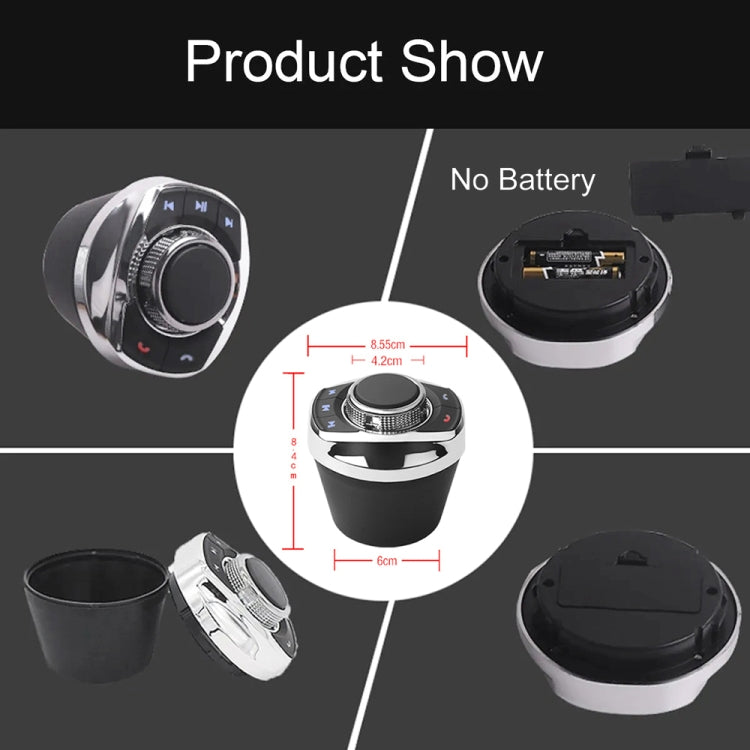 Multifunctional Car Cup Holder Wireless Knob Button Steering Wheel Button Remote Control without Light ÎҵÄÉ̵ê