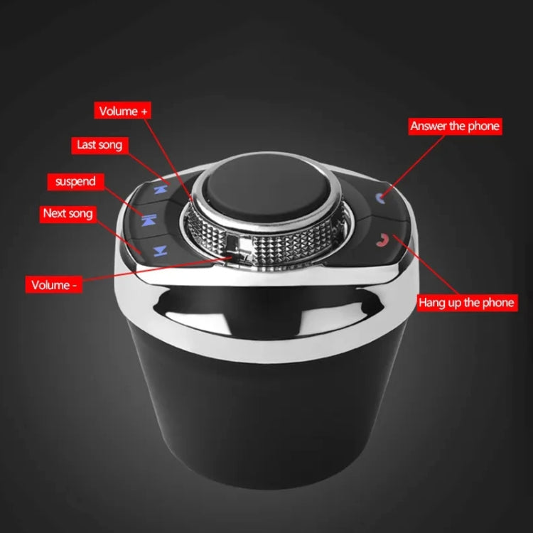 Multifunctional Car Cup Holder Wireless Knob Button Steering Wheel Button Remote Control with Light ÎҵÄÉ̵ê