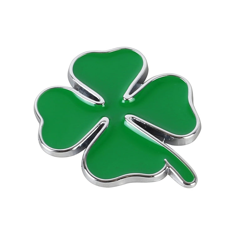 Four Leaf Clover Luck Symbol Badge Labeling Sticker Styling Car Decoration, Size: 4x3x0.3cm ÎҵÄÉ̵ê