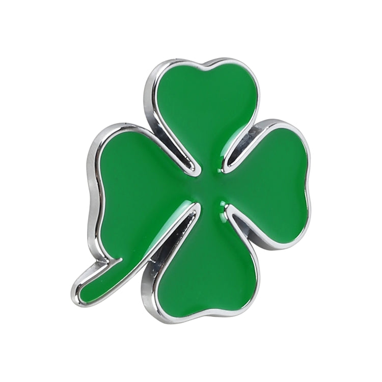 Four Leaf Clover Luck Symbol Badge Labeling Sticker Styling Car Decoration, Size: 4x3x0.3cm ÎҵÄÉ̵ê