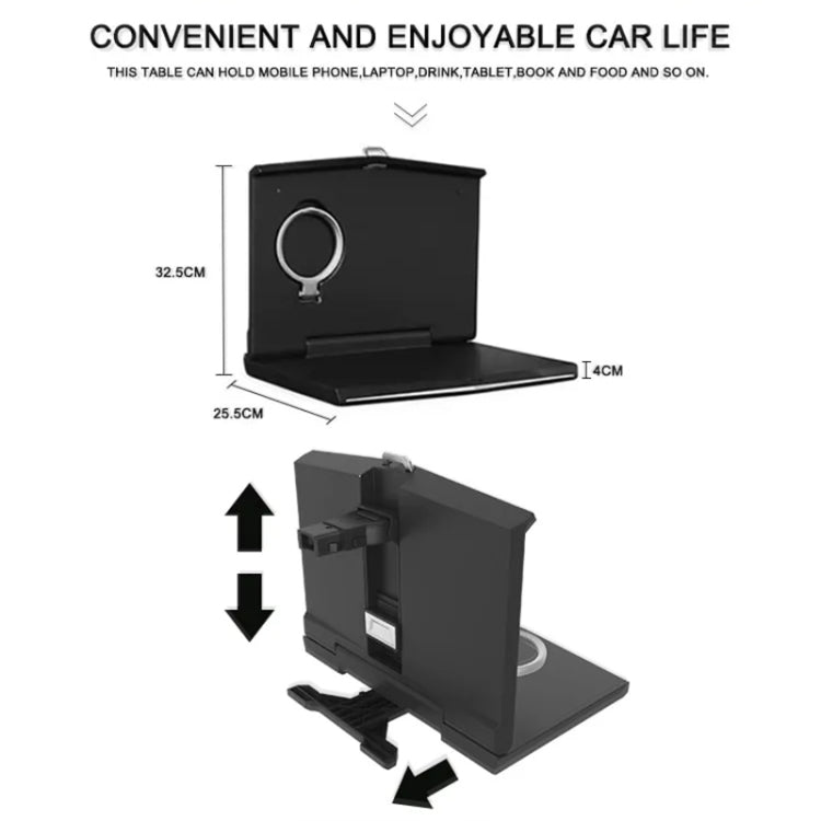 Car Folding Computer Table Chair Back Dining Table