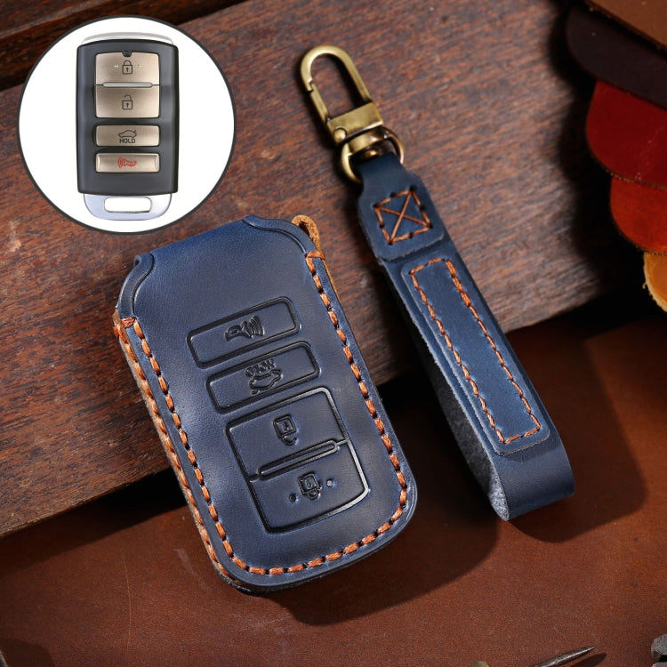 For Kia K4 Hallmo Car Cowhide Leather Key Protective Cover Key Case ÎҵÄÉ̵ê