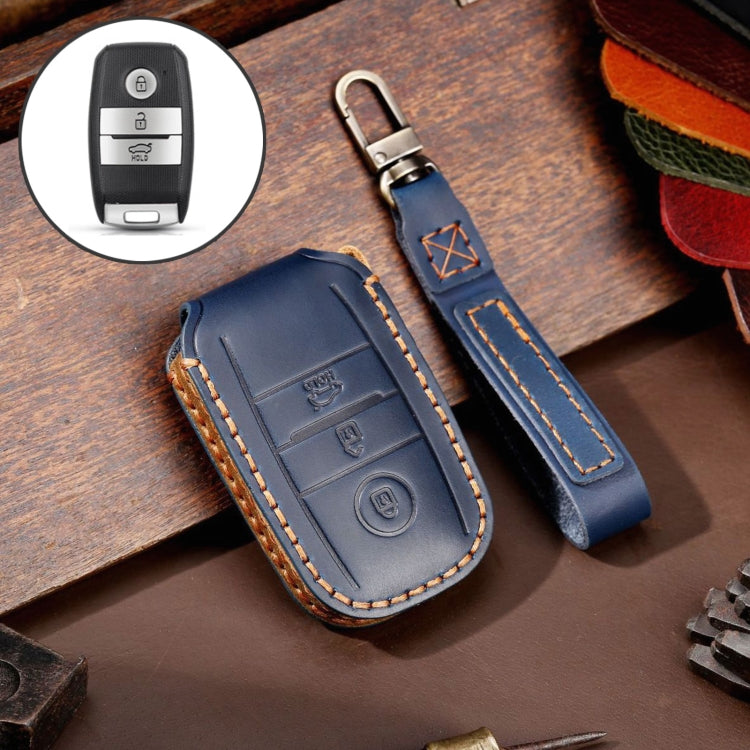 For Kia Sportage R / K5 / K4 / K2 / KX3 Hallmo A Style Car Cowhide Leather Key Protective Cover Key Case ÎҵÄÉ̵ê