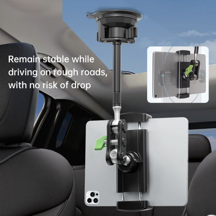 UBA-P1L Car Flexible Tablet Suction Cup Clamp Holder with Extension Rod without Remote Control ÎҵÄÉ̵ê