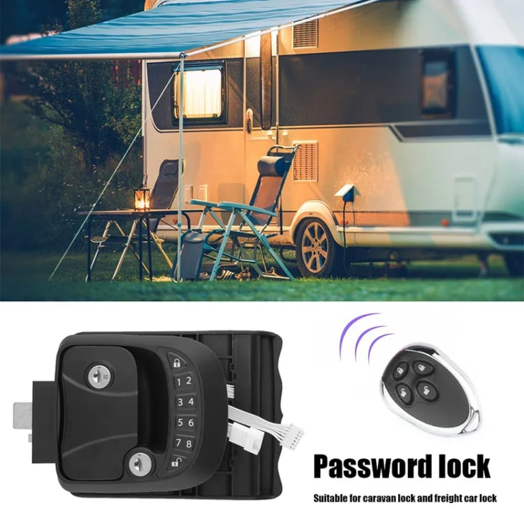 RV Intelligent Remote Control Electronic Password Lock RV Door Lock Modification Accessories