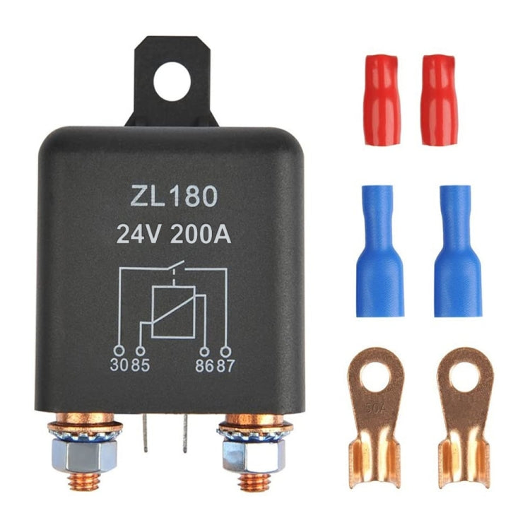 24V 200A Car Start Relay with Accessories-Reluova