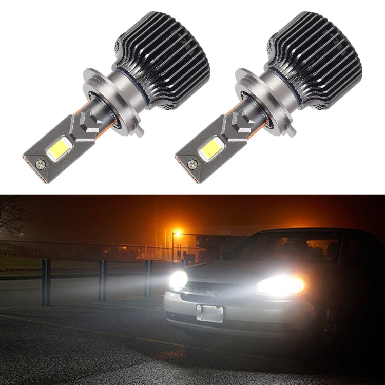 K11 1 Pair H7 12V / 85W / 6000K / 9000LM Car LED Headlight