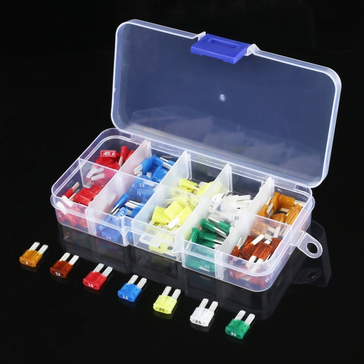 100 in 1 New Energy Car Blade Fuse Holder Set