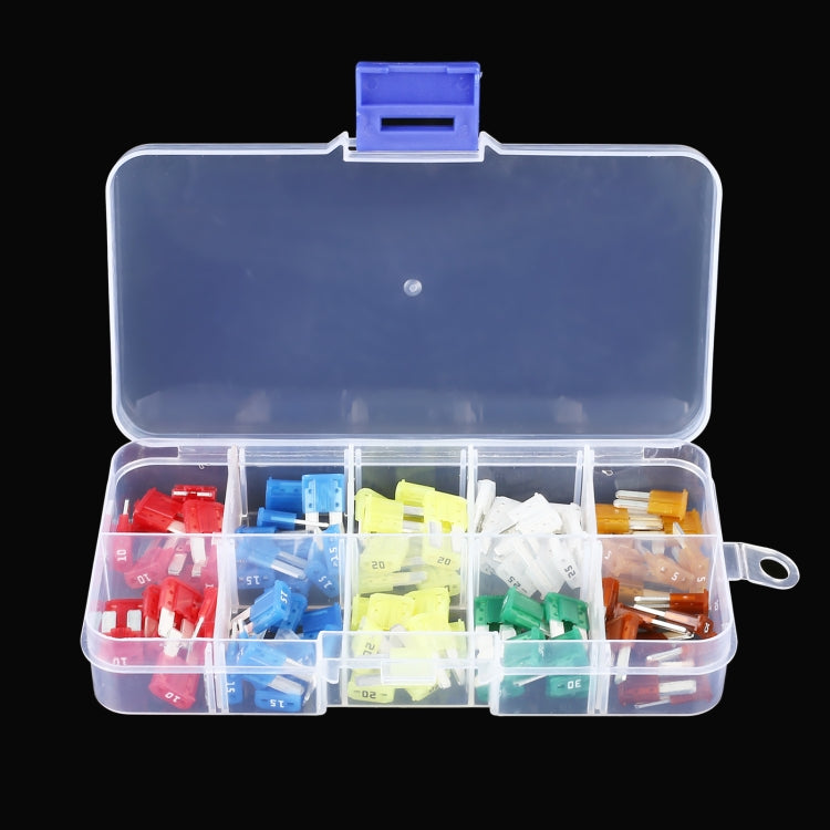 100 in 1 New Energy Car Blade Fuse Holder Set