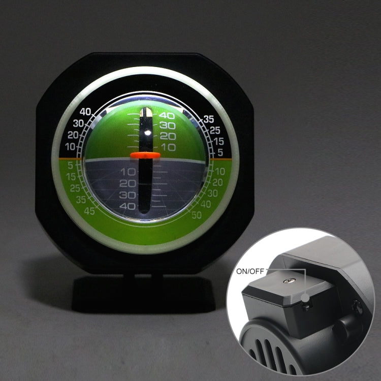 PDY-5 Car Inclinometer Level Meter Car Decoration with LED Light