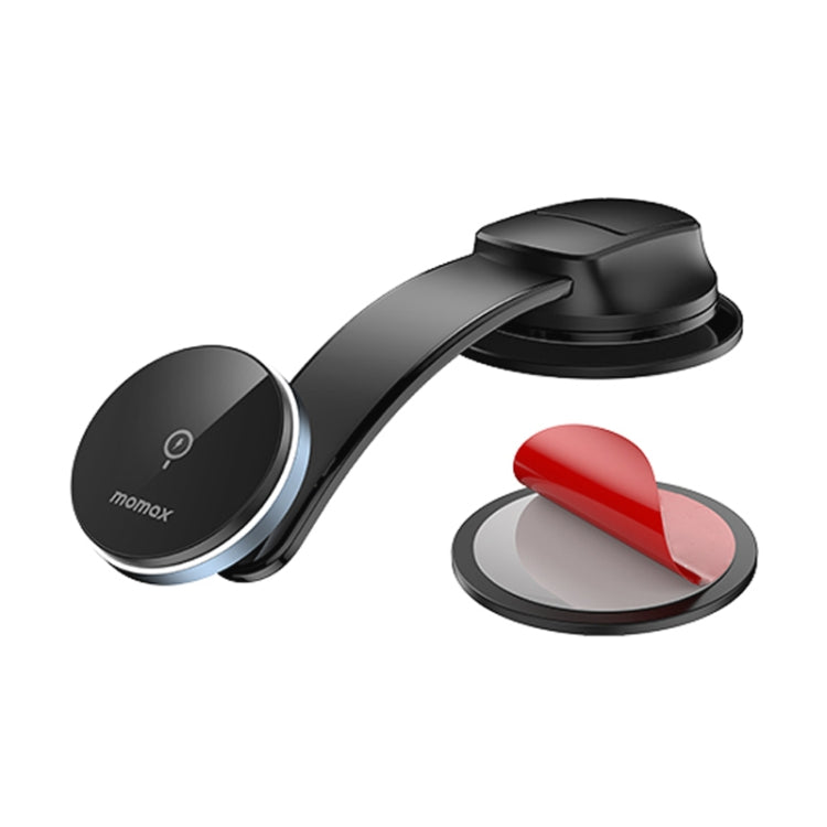 MOMAX CM25B Magnetic Wireless Charger Car Suction Cup Phone Holder ÎҵÄÉ̵ê