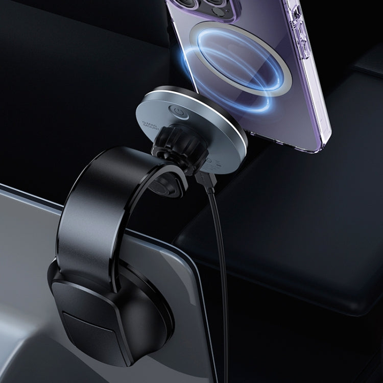 MOMAX CM25B Magnetic Wireless Charger Car Suction Cup Phone Holder ÎҵÄÉ̵ê