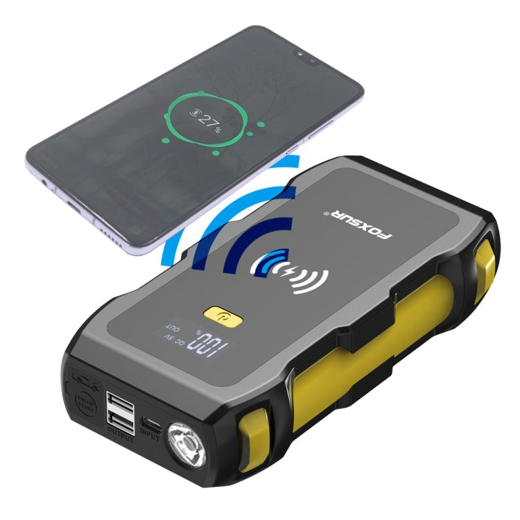 FOXSUR FJS-800 12V Car Multifunctional Wireless Charging Emergency Start Power Supply ÎҵÄÉ̵ê