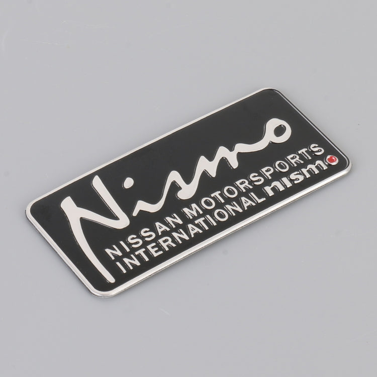 Car Nismo Metal Stickers Personalized Aluminum Alloy Decorative Stickers, Size:9 x 4.5cm ÎҵÄÉ̵ê