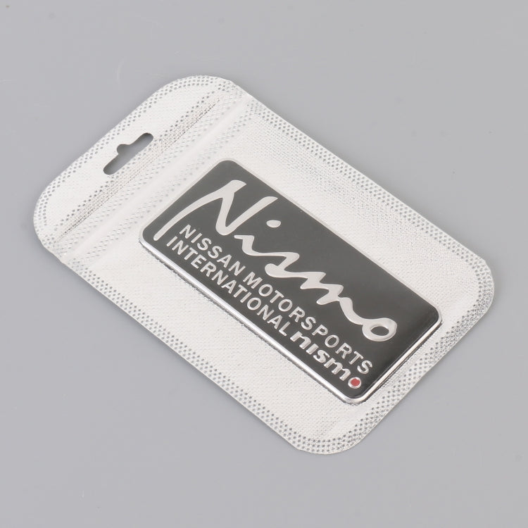 Car Nismo Metal Stickers Personalized Aluminum Alloy Decorative Stickers, Size:9 x 4.5cm ÎҵÄÉ̵ê