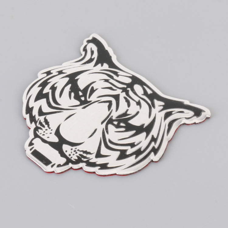 Car Tiger Metal Stickers Personalized Aluminum Alloy Decorative Stickers, Size:8 x 7.5cm ÎҵÄÉ̵ê